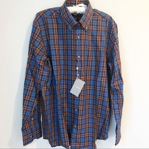 New! Neiman Marcus Men’s Button Down L